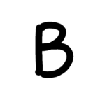 英語スタンプ大文字（個別スタンプ：2）