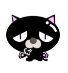ツヤ猫☆黒ネコ（個別スタンプ：32）
