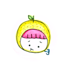 ゆずちゃんスタンプ！！season1（個別スタンプ：3）