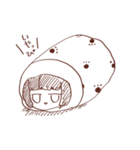 お布団猫しょうじょ（個別スタンプ：2）