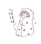 お布団猫しょうじょ（個別スタンプ：4）