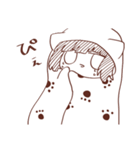 お布団猫しょうじょ（個別スタンプ：8）