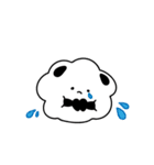 ふわふわ綿の子犬（個別スタンプ：3）