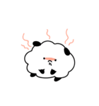 ふわふわ綿の子犬（個別スタンプ：6）