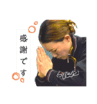 ほわちょこ「見上げる魚と目が合うか？」（個別スタンプ：8）
