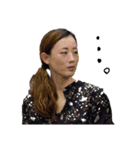 ほわちょこ「見上げる魚と目が合うか？」（個別スタンプ：14）