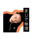 ほわちょこ「見上げる魚と目が合うか？」（個別スタンプ：15）
