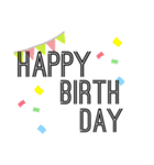 シンプルスタンプ8選（個別スタンプ：3）