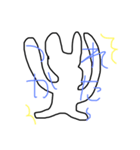 アホヅラ〜（個別スタンプ：4）