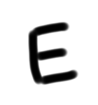 5さいの ろーま字（個別スタンプ：5）