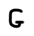 5さいの ろーま字（個別スタンプ：7）