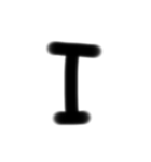 5さいの ろーま字（個別スタンプ：10）