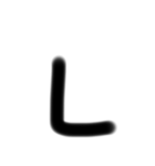 5さいの ろーま字（個別スタンプ：12）