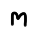 5さいの ろーま字（個別スタンプ：13）