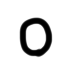 5さいの ろーま字（個別スタンプ：16）