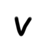 5さいの ろーま字（個別スタンプ：21）