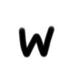 5さいの ろーま字（個別スタンプ：23）