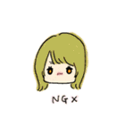乙女よ武器をもて（個別スタンプ：20）