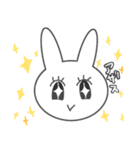 やる気のないうさぎ〜ふぇいす編〜（個別スタンプ：26）