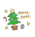 冬に使えるスタンプ(ほぼクリスマス)（個別スタンプ：2）