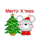 今年はぼく(鼠) 冬編 クリスマス/年賀挨拶（個別スタンプ：37）