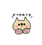 愉快なにゃんこたち(お絵描き編)（個別スタンプ：3）