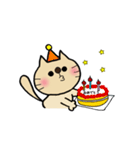 愉快なにゃんこたち(お絵描き編)（個別スタンプ：19）