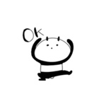 なんだパンダくん（改定版）（個別スタンプ：3）