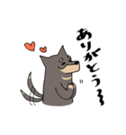 雑種犬のあきさん2（個別スタンプ：17）