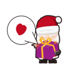 Merry Christmas santa claus（個別スタンプ：1）