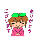 ポニテちゃんスタンプ ボリューム1（個別スタンプ：5）