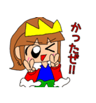 ポニテちゃんスタンプ ボリューム1（個別スタンプ：26）