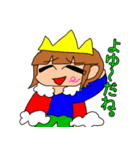 ポニテちゃんスタンプ ボリューム1（個別スタンプ：27）