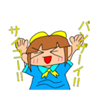 ポニテちゃんスタンプ ボリューム1（個別スタンプ：32）