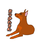 ミニピンレッド（個別スタンプ：19）