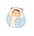 くるまるちゃん（個別スタンプ：4）