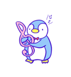 ペンギンの音楽隊（個別スタンプ：3）