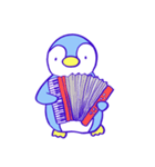 ペンギンの音楽隊（個別スタンプ：4）