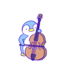ペンギンの音楽隊（個別スタンプ：8）