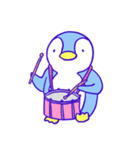 ペンギンの音楽隊（個別スタンプ：21）
