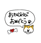 柴犬のなんくん。（個別スタンプ：11）