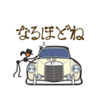 くるまをみがくひと（50’s欧州車2）（個別スタンプ：7）