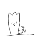 感情をなくしたうさぎ（個別スタンプ：7）