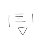 感情をなくしたうさぎ（個別スタンプ：16）