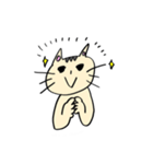 くろネコさんとキジトラさん 11 文字なし編（個別スタンプ：8）