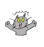 くろネコさんとキジトラさん 11 文字なし編（個別スタンプ：9）
