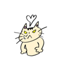 くろネコさんとキジトラさん 11 文字なし編（個別スタンプ：10）