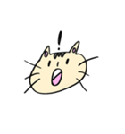 くろネコさんとキジトラさん 11 文字なし編（個別スタンプ：15）
