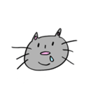 くろネコさんとキジトラさん 11 文字なし編（個別スタンプ：16）