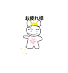 カラフルふんわり（個別スタンプ：3）
